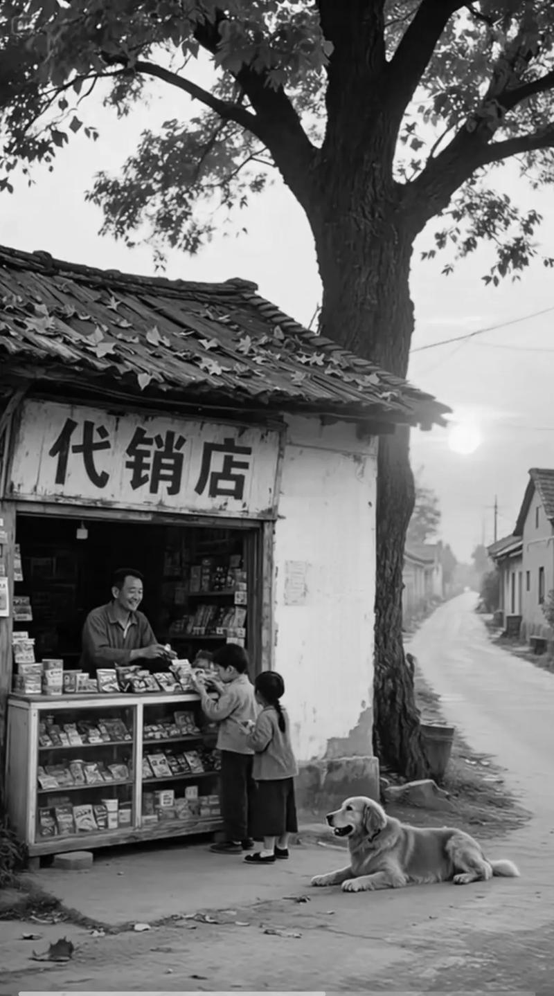 代销店也叫双代店:代购代销,上世纪供销合作社的下属基层单位,平疽换